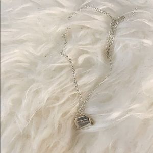 New Ferragamo bag charm necklace